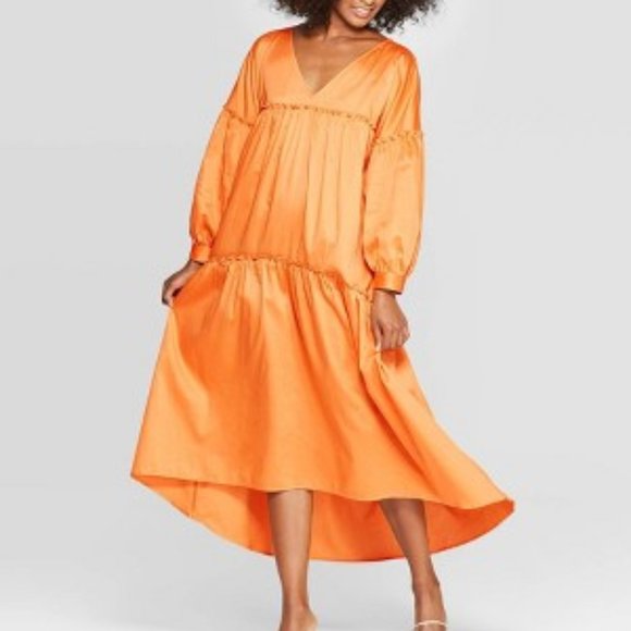 tiered tent dress